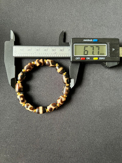Multi Dzi Bracelet - 8mm